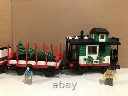 Lego Holiday Train & Tracks W Motorized Unit 10173 W Inst, 7895, 7896 Etc Pas De Boîte