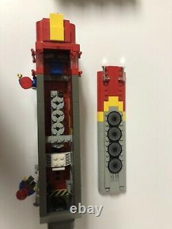 Lego Santa Fe Super Chief Train, Mail + Voitures D’observation, Voie, Moteur 9v 10020