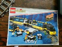 Lego System 9v Train # 4459 Cargo De La Voie Ferrée Supplémentaire Et Arbres