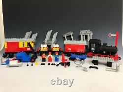 Lego Train Steam Cargo Train, #7722, Box, 4.5v, 1985, Complete Withextra Track
