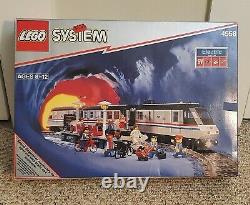 Lego Trains 9v Metroliner (4558) 100% Complet Withbox, Manuel Et Voie