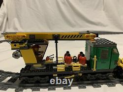 Lego Trains Cargo Train Deluxe (7898) No Box Complete Set Extra Track