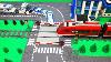 Lego Trains Road Crossing Et Lego City Police Cars U0026 Camions Dans Le Film Pour Les Enfants