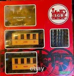 Lgb 20701 Nouveaut Dans La Box, Complet Aveccontrôleur & Track, D. C. & Gr. W. R. Ensemble De Trains