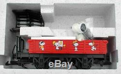 Lgb Toy Train 92786 Arachides Starter Set 0-4-0 Loco, Gondole, Caboose Nouveau Dans La Boîte