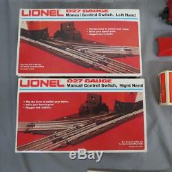 Lionel 027 Gauge Train Trainmaster Transformateur 70 Sections De Voie 610 Moteur +