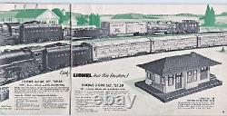 Lionel 1505WS 1953 Ensemble de train de marchandises 2046 PostWar 7 voitures 3662 Lait + LOT de voies