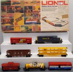 Lionel 6-1388 O MPC Golden State Arrow Train Set sans rail/transformateur/boîte