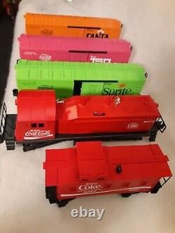 Lionel 6-1463 Coke Coka-cola Tab Fanta Sprite Ensemble De Train Complet Ln Ob