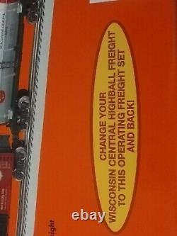 Lionel 6-30060 Wisconsin Central Highball Freight Add-on Expansion Train Set Nib