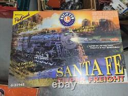 Lionel 6-31945 Ensemble de démarrage du train Santa Fe Berkshire Jr Super Set complet