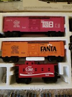 Lionel Coca-cola Locomotive Fanta Tab Sprite O27 Train Set In Box 6-1463 1974