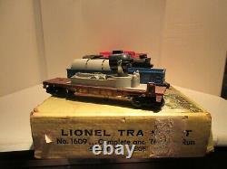 Lionel Electric Train Set No. 1609 Dans La Boîte Testée Pas De Modèle De Voie Trains Ferroviaires