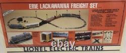 Lionel Erie Lackawanna Freight Set Avec Rs-3 Diesel Engine 6-11726! O Gauge Train