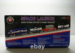 Lionel Espace Launch Lionchief Diesel Freight Train Set O Gauge Nasa 2123080 Nouveau