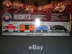 Lionel Hershey Train G Calibre À Distance Échelle 6 Ft Piste 7-11352 Rare Retiré