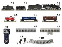 Lionel Ho Scale Nickel Plate Road Fast Freight Train Set 1951010 Utilisé Légèrement