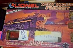 Lionel Iron Horse O Gauge Steam Freight Train Set Voie Supplémentaire 6-11703 (0922/42c)