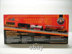 Lionel Kcs Kansas Ville Sud Lionchief Freight Train Set O Gauge 2123030 Nouveau