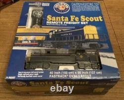 Lionel Lionchief Santa Fe Scout O Gauge Train Set 6-30207! Moteur Diesel À Distance