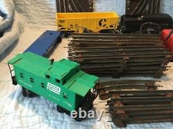 Lionel Railroad 027 Scale Testé Train Setengine, Voitures, Caboose, Voie, Transformateur
