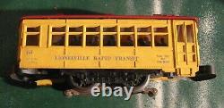 Lionel Train Set 1950 Ville, Piste, Trolley, Bâtiment Et Autres Voitures