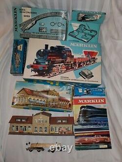 Marklin Ho Train Collection Rare Vintage Années 1950 80 Set Lot Nice! Certains En Boîte