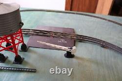 Marx 898 Ensemble de train électrique à l'échelle O avec wagons, rails et accessoires