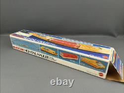 Mattel Hot Wheels Hot Line High-Tail Hauler Train et Ensemble de Piste