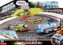 Motorized Train Playset Thomas Friends Track Master Percy Railway Race Set Jouet