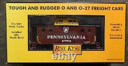 Mth O Gauge Railking Pennsylvania 2-8-0 Train De Marchandises À Vapeur R-t-r, Travail