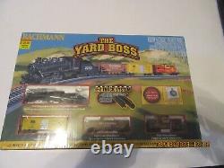 N Scale Bachmann The Yard Boss Train Complet Set Avec Track & Power Pack
