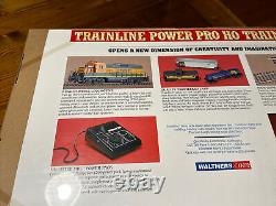 NOUVEAU ENTIÈREMENT SCELLÉ Ensemble de train Walthers Trainline Power Pro HO 931-36 CSX avec voie Atlas