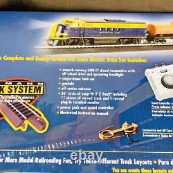 NOUVEAU ET SCELLÉ ! Bachmann The Comet Santa Fe E-Z Track Ensemble de Train Électrique HO 00671