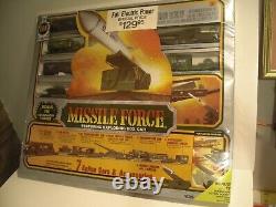NOUVEAU Ensemble de train miniature A. H. M. Missile Force de l'armée américaine H. O. Vintage NON OUVERT 10326