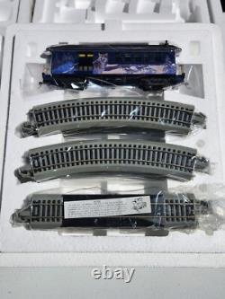 NOUVEAU Set de Train HO Silver Moon Express Locomotive Wolf Tender 3 Voitures Contrôleur de Piste