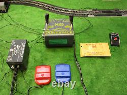 Nmib Vintage Marx Rail & Road Slot Car Railroad Train Course Set