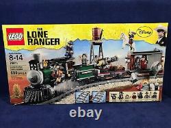 Nouveau Lone Ranger Lego 79111 Constitution Train Chase Steam Locomotive Track