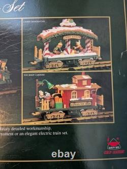 Nouveau Train Animé Express de Vacances Bright #380 Lumières Sons Avec Boîte Complet