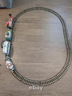 Nouveau Train Animé Express de Vacances Bright #380 Lumières Sons Avec Boîte Complet