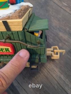 Nouveau Train Animé Express de Vacances Bright #380 Lumières Sons Avec Boîte Complet