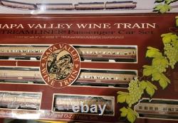 Nouveau stock ancien. Ensemble de train Napa Valley Wine K-Line O-Gauge / voie et accessoires
