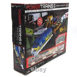 Nouveau train de ville Auto Loader Jakks Pacific Power Trains 2012, 56 pièces