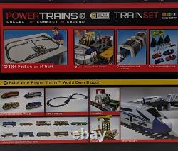 Nouveau train de ville Auto Loader Jakks Pacific Power Trains 2012, 56 pièces