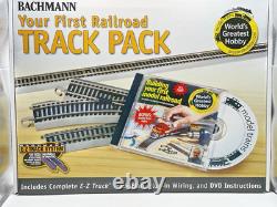 Pack de rails E-Z à l'échelle HO de Bachmann pour les passionnés de trains pour contreplaqué 4x8 pieds 44596