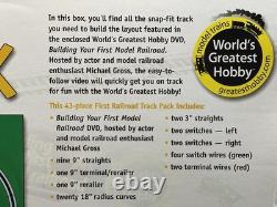 Pack de rails E-Z à l'échelle HO de Bachmann pour les passionnés de trains pour contreplaqué 4x8 pieds 44596