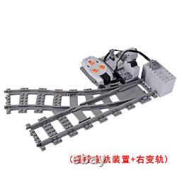 Piste droite courbée Croisement Rail pour Lego Train Building Block DIY-40 Ensembles