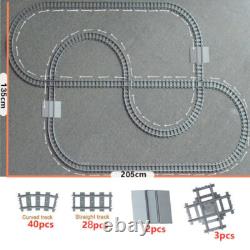 Pistes Flexibles de Rail Urbain pour Kit MOC LEGO - Ensembles de Blocs de Construction de Train 20 Ensembles Pistes Flexibles de Rail Urbain pour Kit MOC LEGO - Ensembles de Blocs de Construction de Train 20 Ensembles