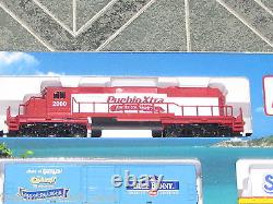 Puebloxtra Millennium 2000 Express Ho Scale Train Set Withtrack & Pack Nibox