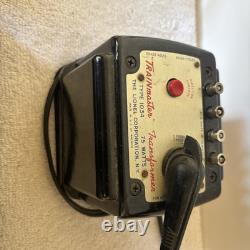 RARE - Ensemble complet de trains vintage Lionel. 13 rails, 5 wagons, locomotive 6220. Années 1950.